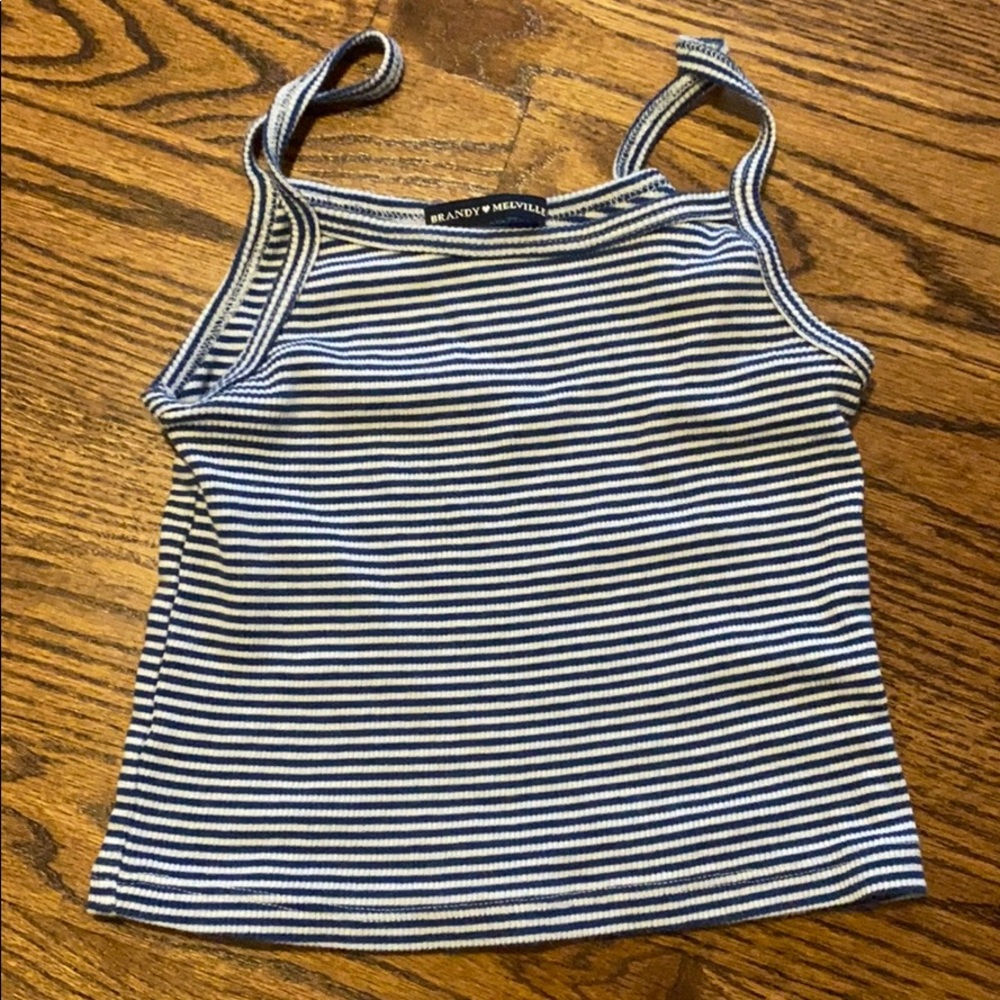Brandy striped tank